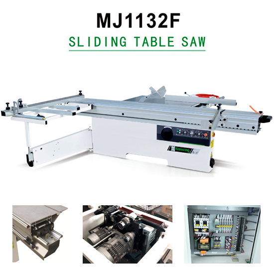 Máy cưa bàn trượt lưỡi nghiêng 45 Nanxing  MJ1132F