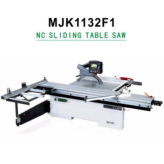 Máy cưa bàn trượt Nanxing lưỡi nghiêng thước điện tử MJK1132F1
