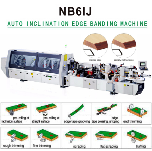 Máy dán cạnh tự động Nanxing NB6IJ