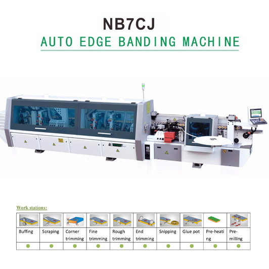 Máy dán cạnh tự động Nanxing NB7CJ